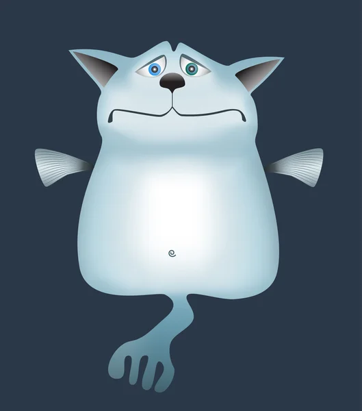 Moře kočka — Stockový vektor