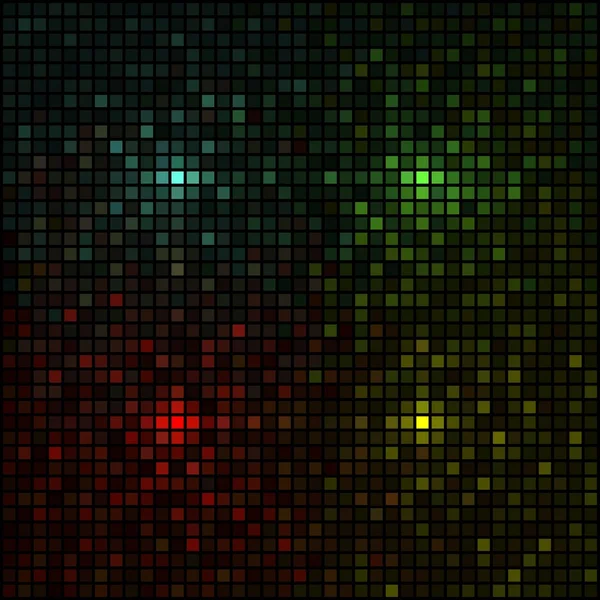 Вектор - Різнокольорові квадрати — стоковий вектор