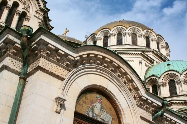 Alexander nevski-kathedraal, sofia, Bulgarije — Stockfoto