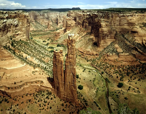 Spider Rock, Canyon de Chelly, Arizona — Stockfoto