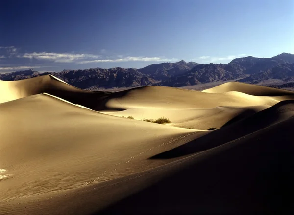 Sanddyner, death valley, Kalifornien — Stockfoto