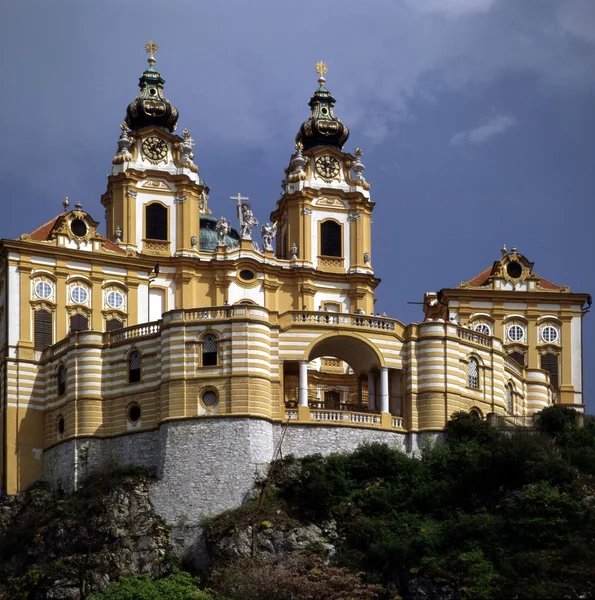 修道院 melk、オーストリア — ストック写真