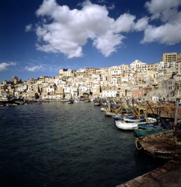 Sicilian village clipart