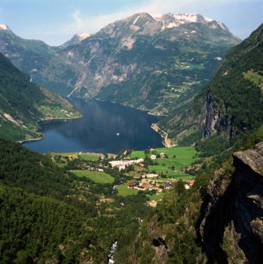 Geiranger Fjord, Norway clipart