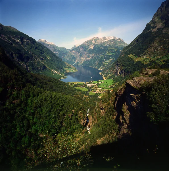 Geiranger-Fjord — Stockfoto