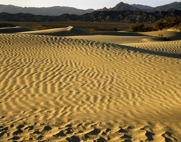 Sanddyner, death vally, Kalifornien — Stockfoto