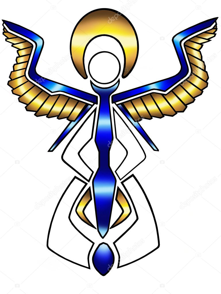 Angelic symbol | Angelic symbol — Stock Photo © azwud-nawur #3480381