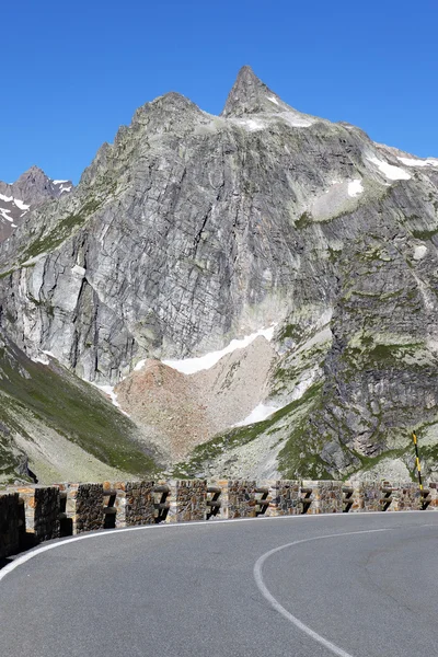 stock image Mountain road