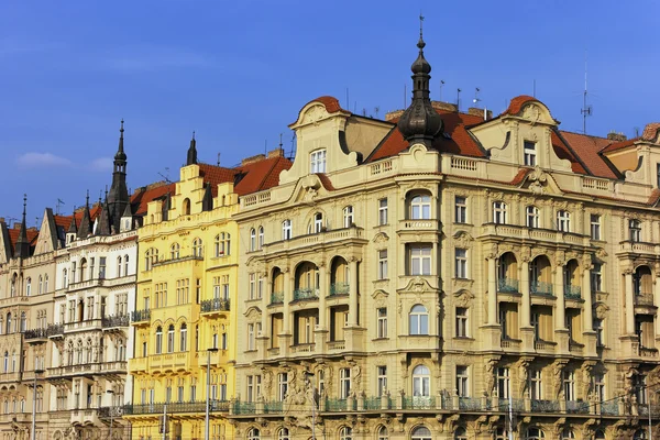 Prahan arkkitehtuuri — kuvapankkivalokuva