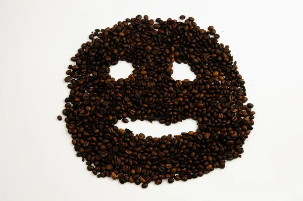 stock image Coffee face