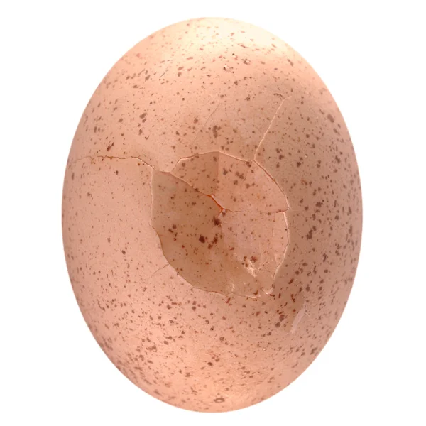 Gebarsten eieren — Stockfoto