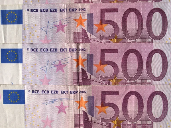 Nota in euro — Foto Stock