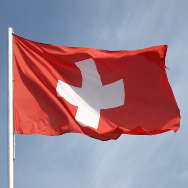 Flag of Switzerland clipart