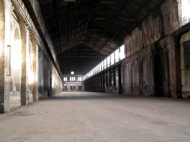 terk edilmiş fabrika