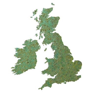 UK map clipart