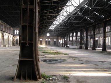 terk edilmiş fabrika