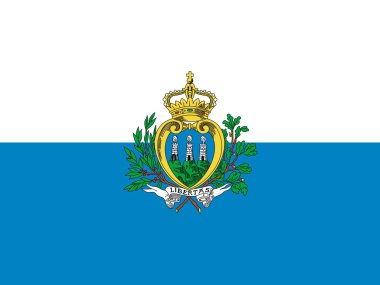 san marino bayrağı