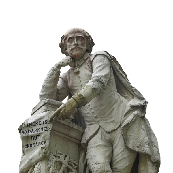 Шекспір статуя — стокове фото