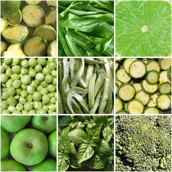 Gemüse-Collage — Stockfoto