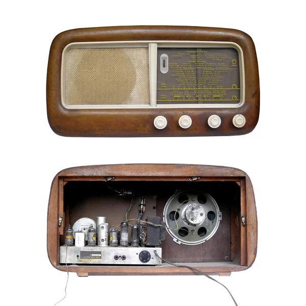 旧是收音机调谐器 — 图库照片