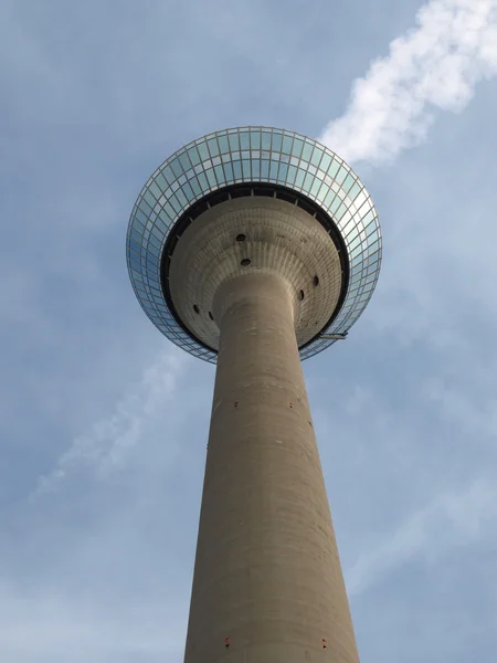 Düsseldorf Rheinturm, Deutschland — Stockfoto