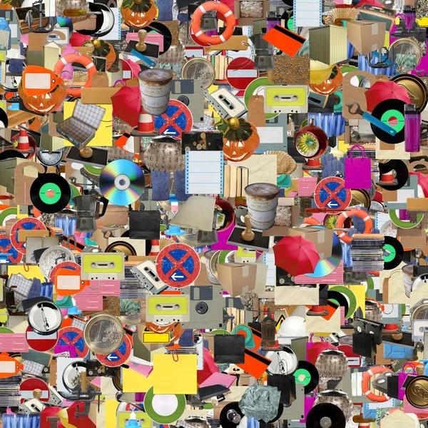 stock image Objects collage