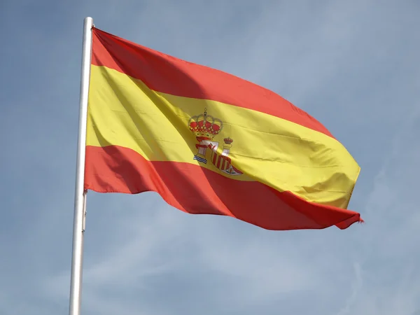 Flagge Spaniens — Stockfoto