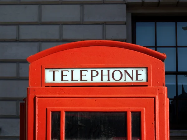 London telefonfülke — Stock Fotó