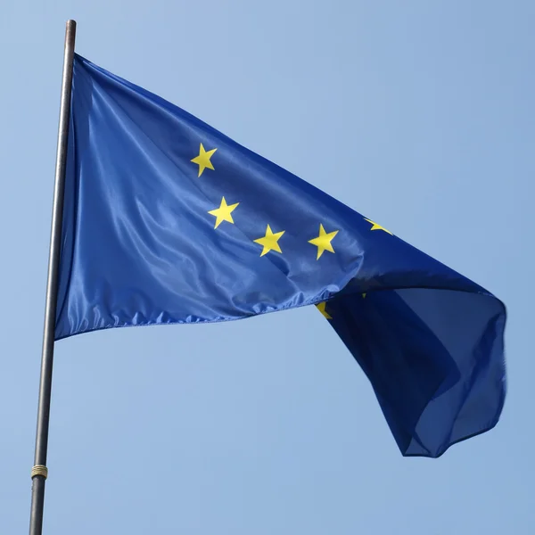 欧洲的旗子 — 图库照片