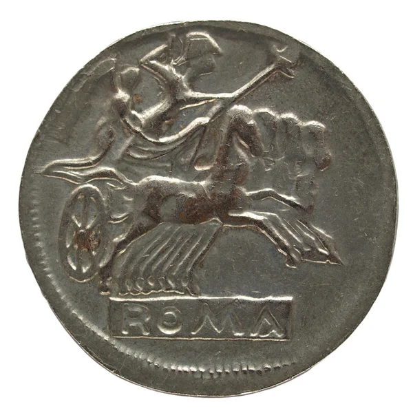 Romersk mynt – stockfoto
