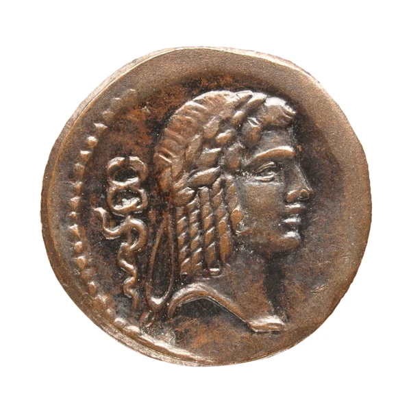 Římská mince — Stock fotografie