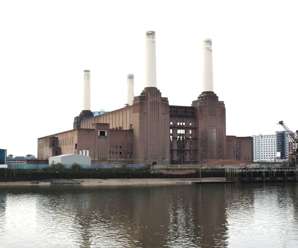 Estação eléctrica de Londres Battersea — Fotografia de Stock