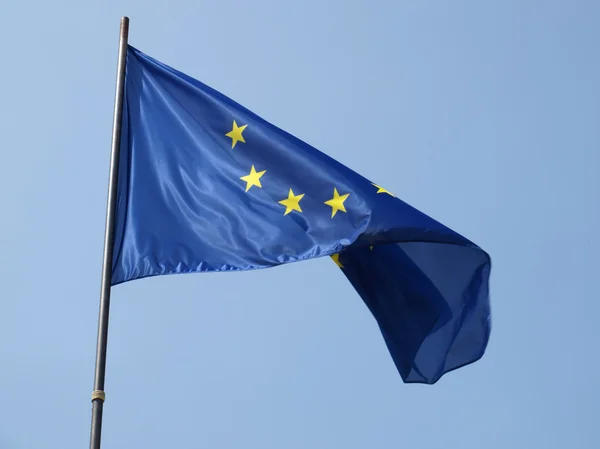 Flagge von Europa — Stockfoto