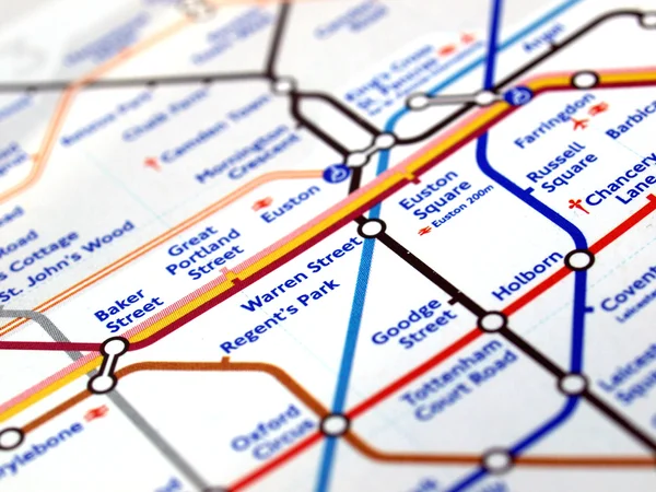 Tube map of London underground – Stock Editorial Photo © claudiodivizia ...