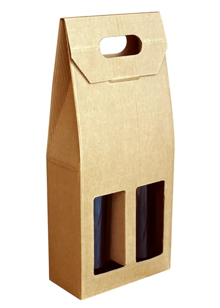 Caja de vino — Foto de Stock