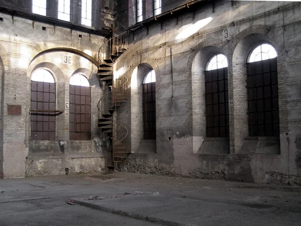 Terk edilmiş fabrika — Stok fotoğraf