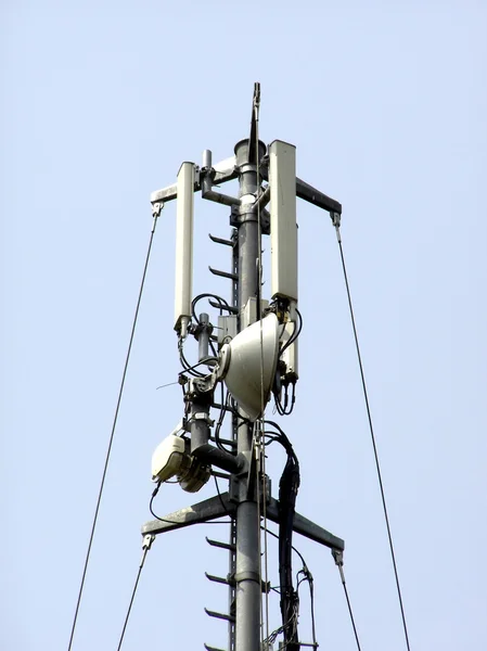 Torre aérea de telecomunicaciones — Foto de Stock
