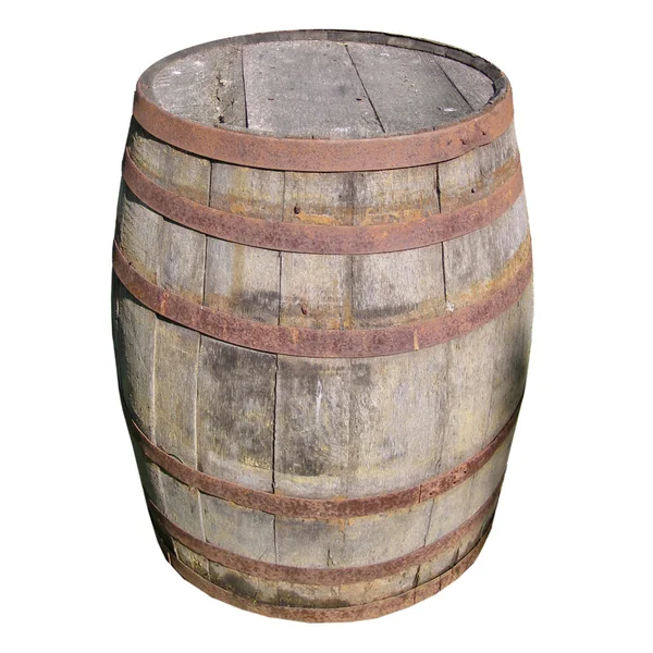 Wooden barrel cask — Stock Photo, Image