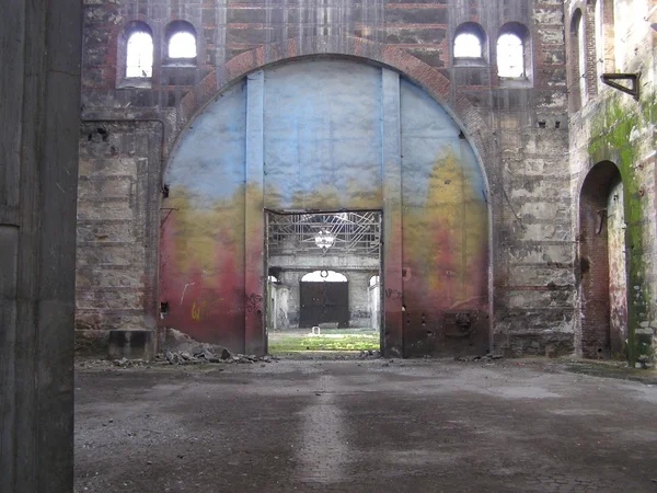 Opuszczone fabryki — Zdjęcie stockowe