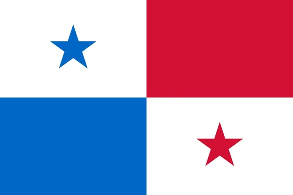 La Bandera Nacional de Panamá —  Fotos de Stock