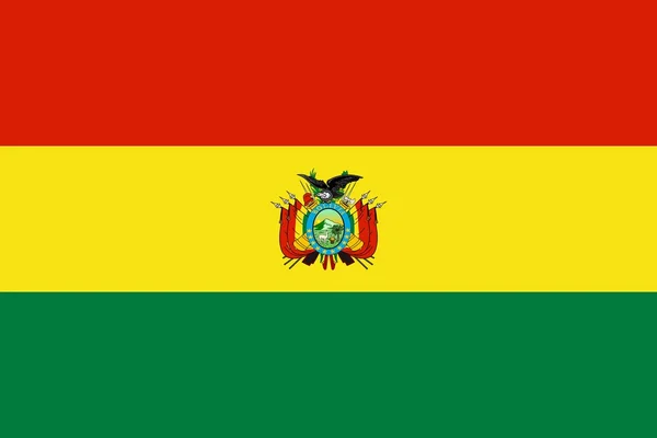 Bandeira nacional de Bolivia — Fotografia de Stock