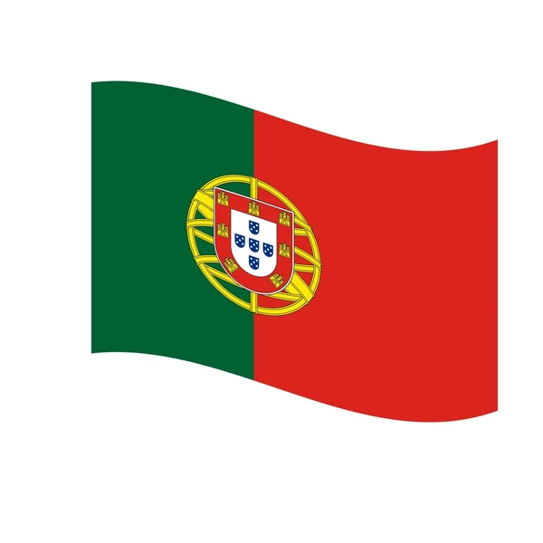 Σημαία της Πορτογαλίας — Φωτογραφία Αρχείου