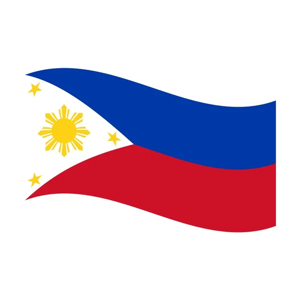 Bandeira de filipinas — Fotografia de Stock