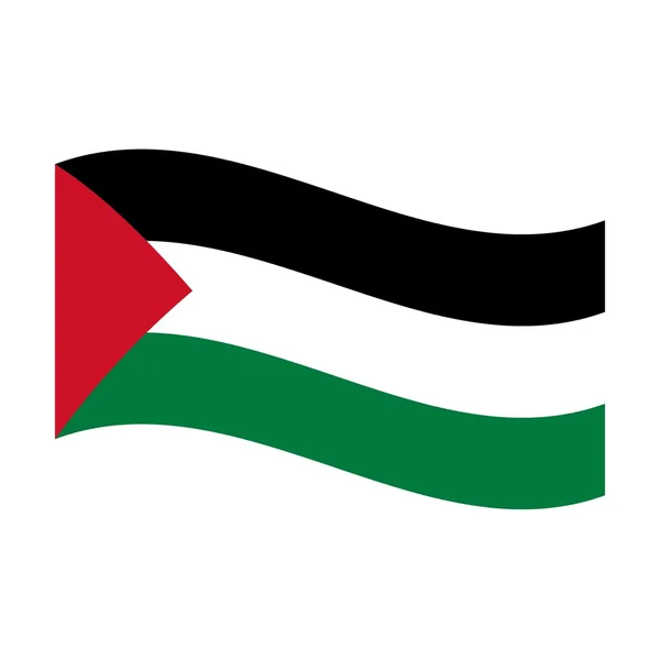 Σημαία της Παλαιστίνης — Φωτογραφία Αρχείου