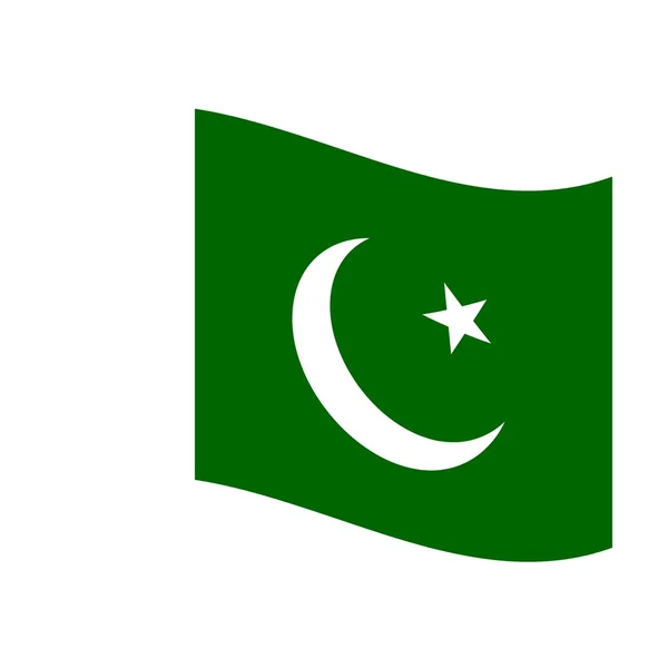 Flagge von Pakistan — Stockfoto