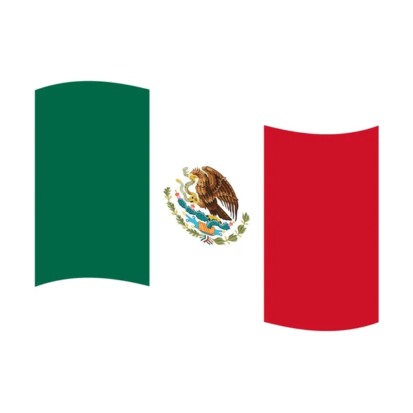 stock image Flag of mexico