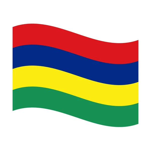 Bandeira de Mauritius — Fotografia de Stock