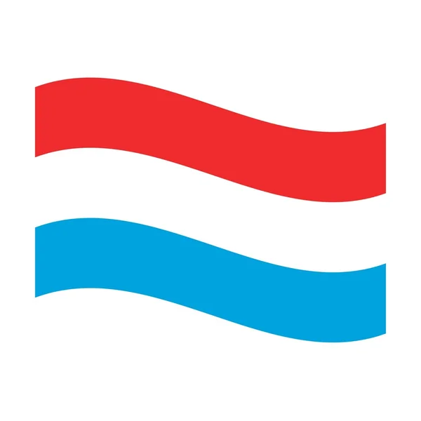 Flag of luxembourg — Stock Photo, Image