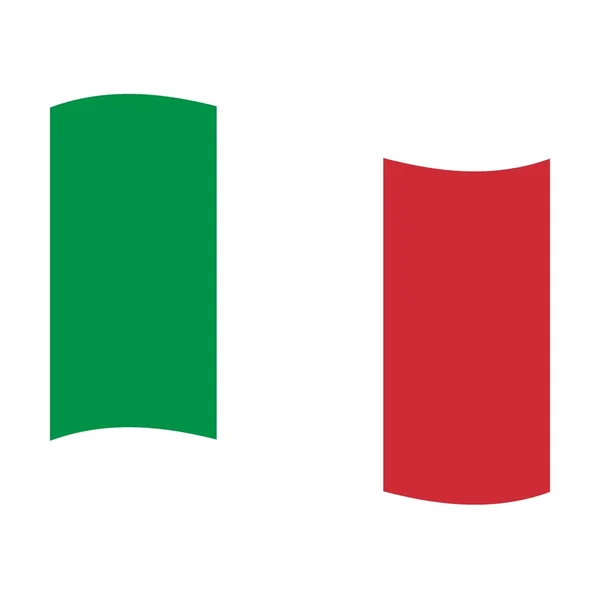 Flaga Włoch — Zdjęcie stockowe