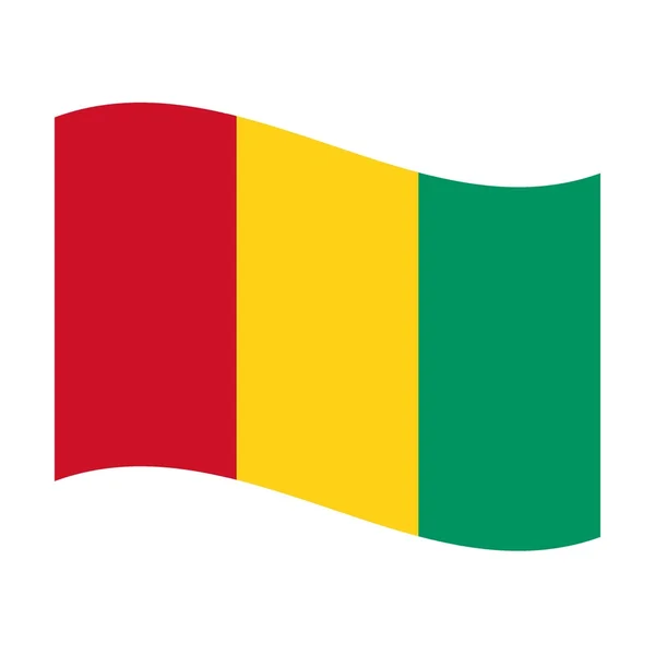 Bandiera della Guinea — Foto Stock